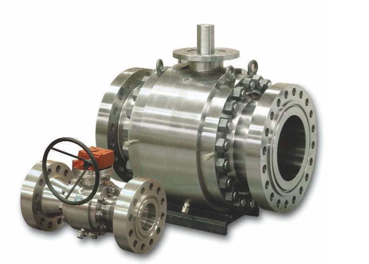 Heavy industrial valves for fluid control and processing systems.