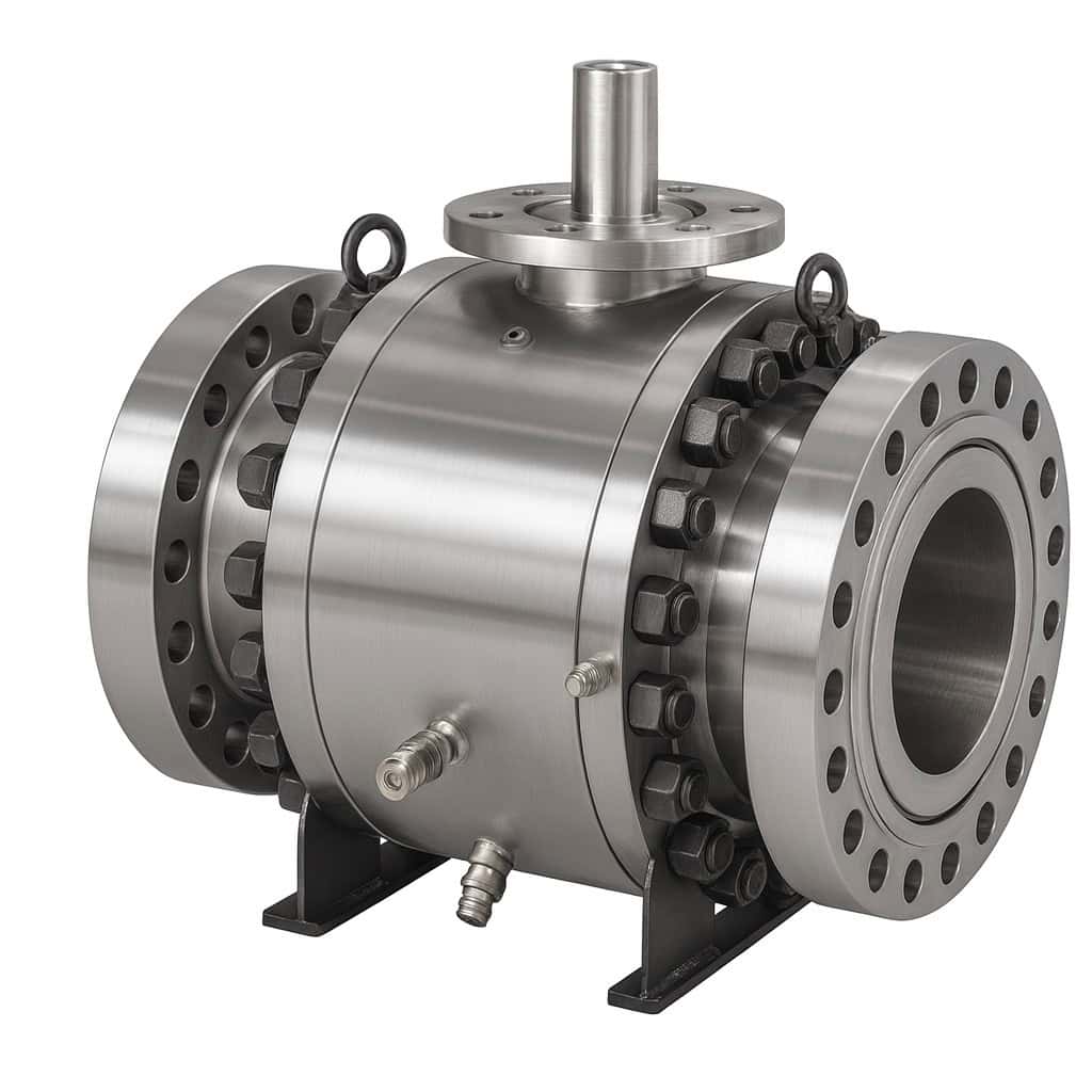 Industrial Vibration Monitor (IVM) with stainless steel construction for machinery health monitoring.