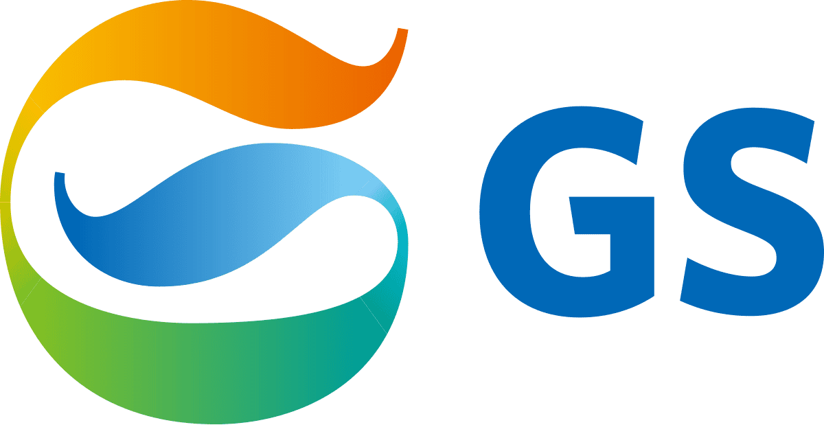 Colorful GS logo representing innovative energy solutions.