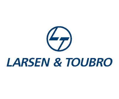 Larsen & Toubro logo representing engineering and construction expertise.